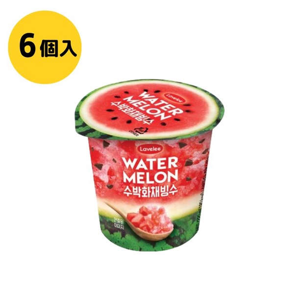 韓国スイカビンス6個入 冷凍【送料無料※一部地域は除く】