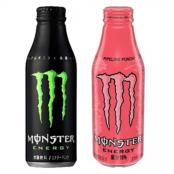 モンスターエナジー・パイプラインパンチ ボトル缶2種セット 各500ml×24本×1ケース【送料無料※一部地域は除く】